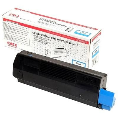 OKI 42804547 toner (d'origine) - cyan 42804547 035746 - 1