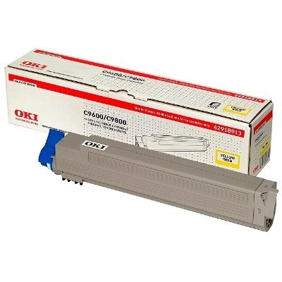 OKI 42918913 toner (d'origine) - jaune 42918913 035788 - 1