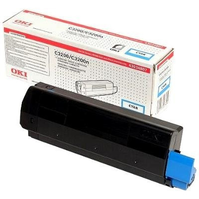 OKI 43034807 toner (d'origine) - cyan 43034807 035722 - 1