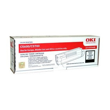 OKI 43324408 toner (d'origine) - noir 43324408 035828 - 1