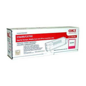 OKI 43381906 toner (d'origine) - magenta 43381906 035832 - 1