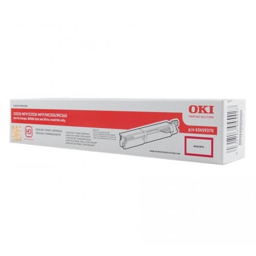 OKI 43459370 toner (d'origine) - magenta 43459370 036064 - 1