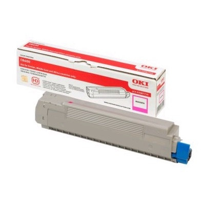 OKI 43487710 toner (d'origine) - magenta 43487710 035878 - 1