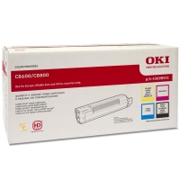 OKI 43698501 kit toner arc-en-ciel (d'origine) 43698501 054654