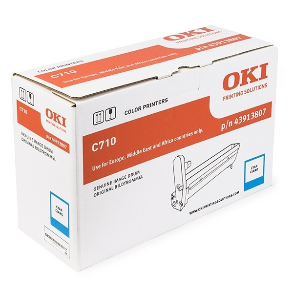 OKI 43913807 tambour (d'origine) - cyan 43913807 036014 - 1