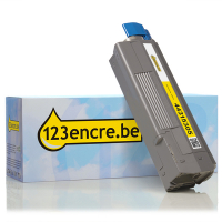 OKI 44315305 toner (marque 123encre) - jaune 44315305C 036075