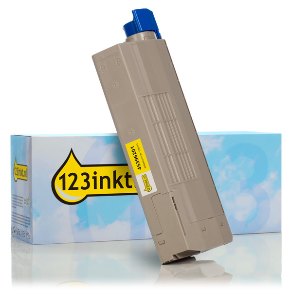 OKI 45396201, toner haute capacité (marque 123encre) - jaune 45396201C 036141 - 1