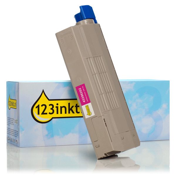 OKI 45396202 toner haute capacité (marque 123encre) - magenta 45396202C 036139 - 1