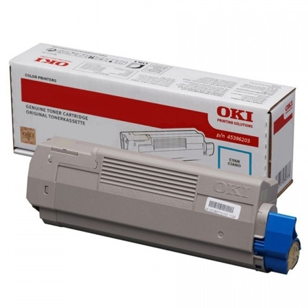 OKI 45396203 toner haute capacité (d'origine) - cyan 45396203 036136 - 1