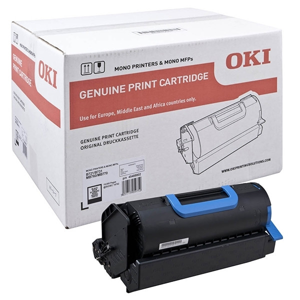 OKI 45488802 toner (d'origine) - noir 45488802 036142 - 1