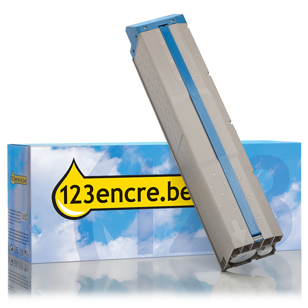 OKI 45536555 toner (marque 123encre) - cyan 45536555C 042867 - 1