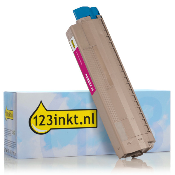 OKI 45862815 toner haute capacité (marque 123encre) - magenta 45862815C 042719 - 1