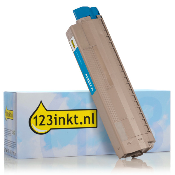 OKI 45862816 toner haute capacité (marque 123encre) - cyan 45862816C 042717 - 1