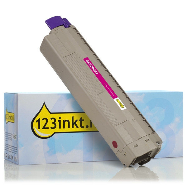 OKI 45862838 toner (marque 123encre) - magenta 45862838C 042711 - 1