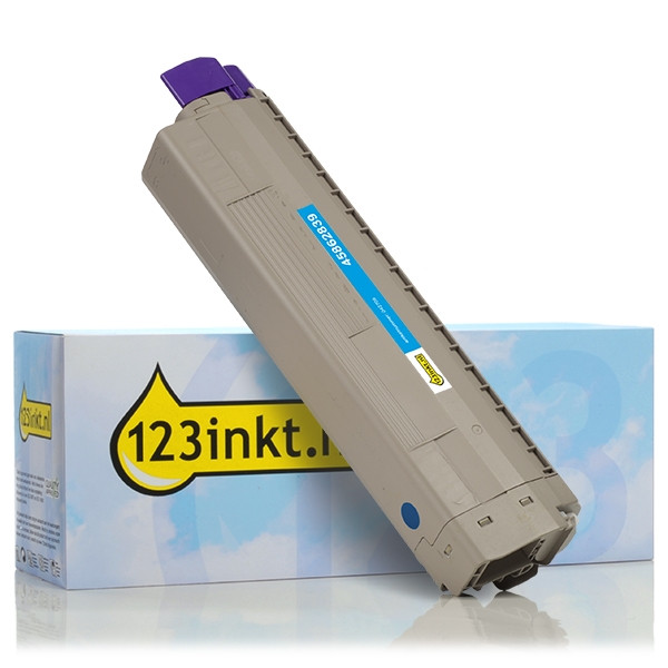 OKI 45862839 toner (marque 123encre) - cyan 45862839C 042709 - 1