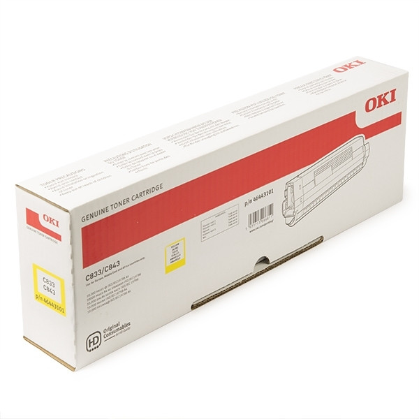 OKI 46443101 toner haute capacité (d'origine) - jaune 46443101 036190 - 1