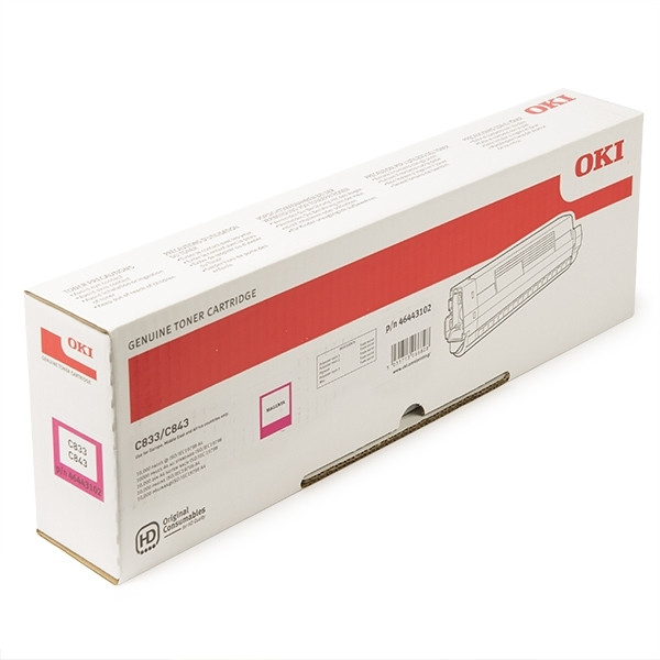 OKI 46443102 toner haute capacité (d'origine) - magenta 46443102 036188 - 1