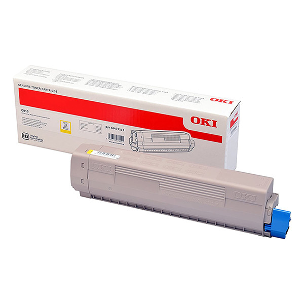 OKI 46471113 toner (d'origine) - jaune 46471113 042742 - 1