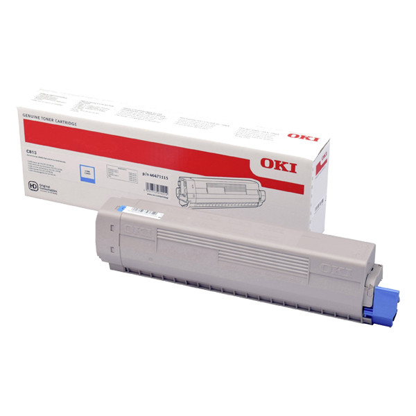 OKI 46471115 toner (d'origine) - cyan 46471115 042738 - 1