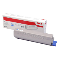 OKI 46471115 toner (d'origine) - cyan 46471115 042738