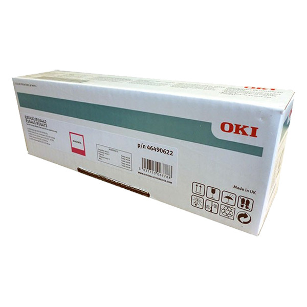 OKI 46490622 toner (d'origine) - magenta 042840 - 1