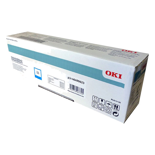 OKI 46490623 toner (d'origine) - cyan 042838 - 1