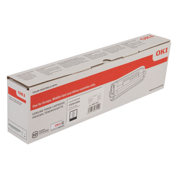 OKI 46861308 toner haute capacité (d'origine) - noir 46861308 042766 - 1