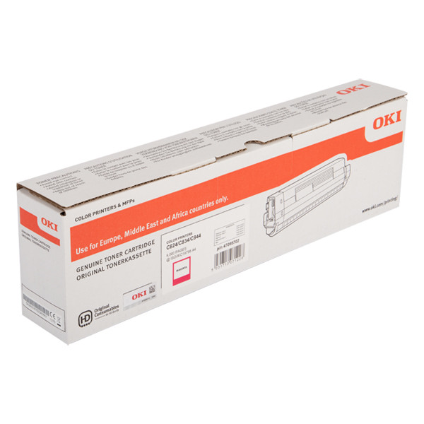 OKI 47095702 toner (d'origine) - magenta 47095702 042762 - 1