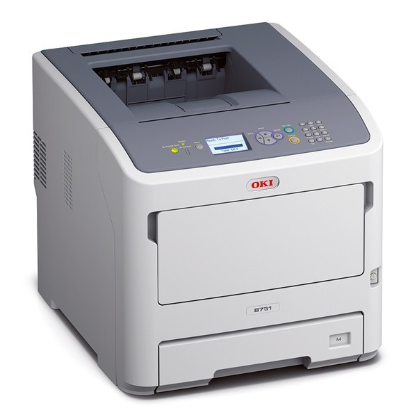 OKI B731dnw A4 imprimante laser de réseau noir et blanc avec wifi 45487102 899003 - 1