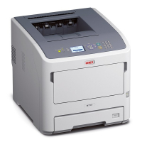 OKI B731dnw A4 imprimante laser de réseau noir et blanc avec wifi 45487102 899003