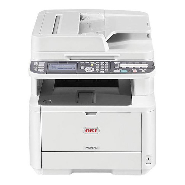 OKI MB472dnw imprimante laser multifonction A4 noir et blanc avec wifi (4 en 1) 45762102 899007 - 1