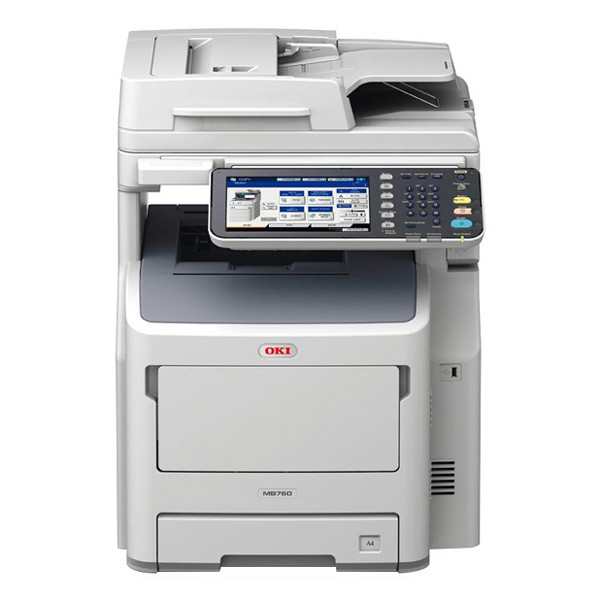 OKI MB760dnfax imprimante laser multifonction A4 noir et blanc (4 en 1) 45387104 899043 - 1