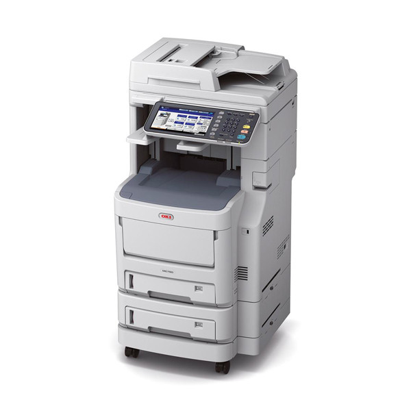 OKI MC780dfnvfax imprimante laser multifonction A4 couleur (4 en 1) 46148621 899035 - 1