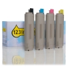 Offre spéciale OKI : 43324408, 43381907, 06, 05 noir + 3 couleurs (marque 123encre) 130070 - 1