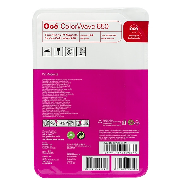 Oce Océ 1060125748 toner (d'origine) - magenta 1060125748 084528 - 1