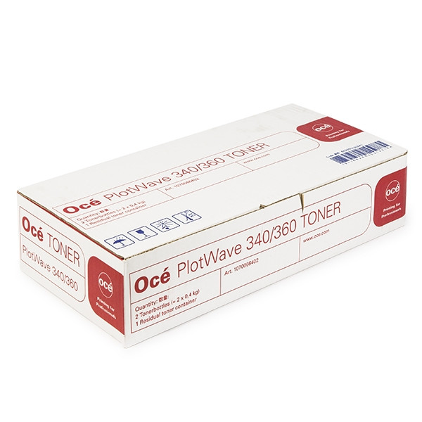 Oce Océ 1070011810 toner 2 pièces (d'origine) - noir 1070011810 1070066402 6826B003AA 084644 - 1