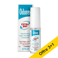 Offre : 4x Odorex Extra Dry spray déodorant (30 ml) SOD00010