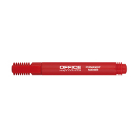 Office Product marqueur permanent (ogive 1-3 mm) - rouge 17071211-04 248215