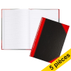 Offre: 5x Landré cahier relié A4 ligné 96 feuilles 035171 - 1