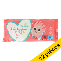 Offre : 12x Pampers Kids Hygiene On-The-Go lingettes pour bébé (40 lingettes)  SPA04093