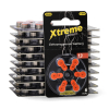 Offre : 123accu Xtreme Power 13 / PR48 piles pour appareils auditifs 120 pièces (marque 123accu) - orange ADR00371 - 1