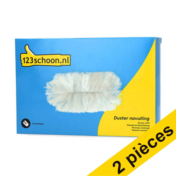 Offre : 123schoon recharges de plumeau (10 pièces) SSW00568C SDR00557 - 1