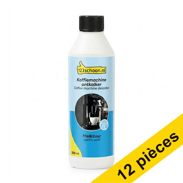 Offre : 12 x 123schoon détartrant Premium pour machine à café (500 ml) SDR07510 - 1