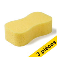Offre : 3x 123schoon éponge de voiture 20 x 11 x 6 cm