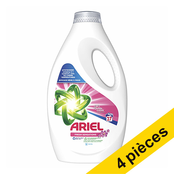 Offre : 4x Ariel Fresh Sensation lessive liquide 1215 ml (27 lavages)  SAR05203 - 1