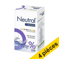 Offre : 4x Neutral Color lessive en poudre couleur 1,187 kg (18 lavages)  SNE01035
