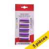 Offre : 5x 123schoon cartouches parfumées pour aspirateur lavande (5 pièces) SDR06170 - 1