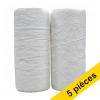Offre : 5x 123schoon essuie-tout 2 plis 2 x 50 feuilles