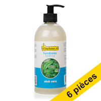 Offre : 6x 123schoon ECO Soft Aloe Vera savon pour les mains (500 ml)  SDR06202