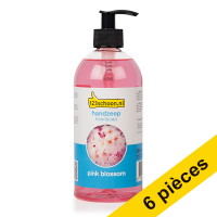 Offre : 6x 123schoon Eco Pink Blossom savon pour les mains (500 ml)  SDR06212